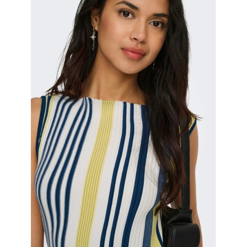 15367392 ONLCORALIE LIFE SL STRI BOATNECK KNT SUB