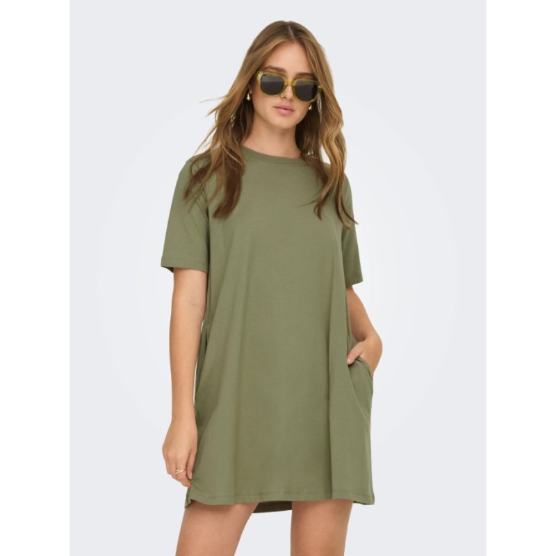 15374631 ONLMARA S/S POCKET DRESS JRS NOOS
