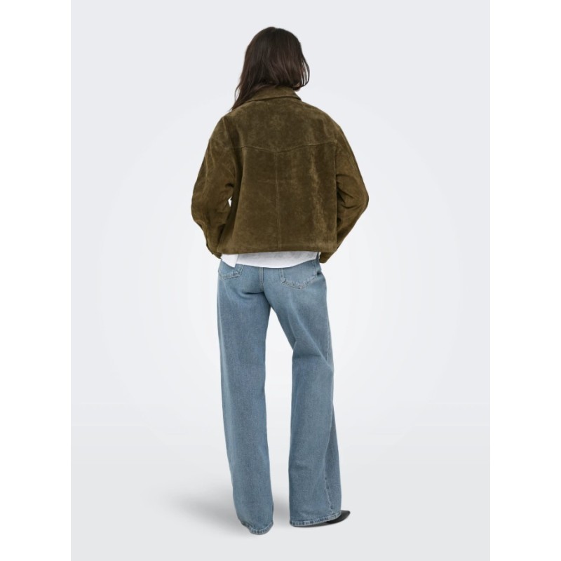 15381229 ONLKAIA REAL SUEDE JACKET OTW