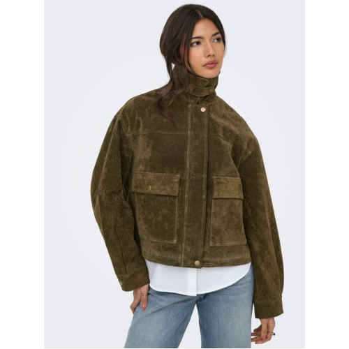 15381229 ONLKAIA REAL SUEDE JACKET OTW