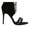 ΠΕΔΙΛΟ ΜΑΥΡΟ athena strappy women's black heeled sandals - public desire