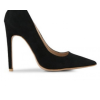 ΓΟΒΑ ΜΑΥΡΟ PUBLIC DESIRE MUSE LACE UP STILETTO COURT HEEL