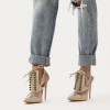 ΓΟΒΑ Public Desire Italia Slingback Lace-Up ΜΠΕΖ