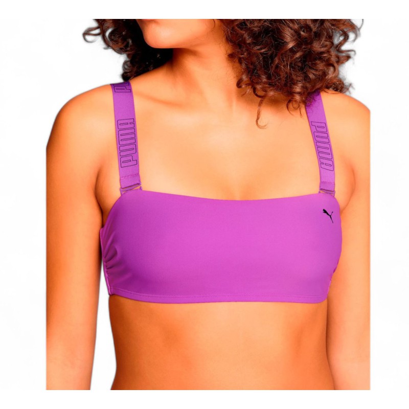 701226347 007 PUMA SWIM WOMEN BANDEAU TOP