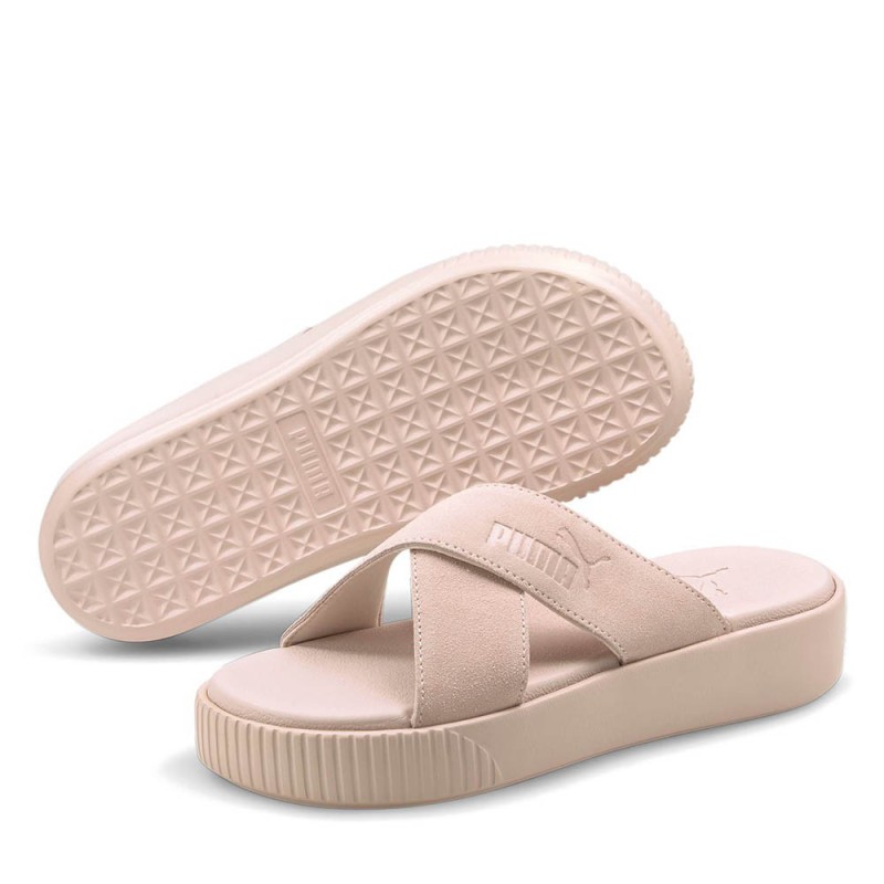 375105 00005 PLATFORM SLIDE SUEDE