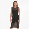 599726 01 EVIDE MESH DRES