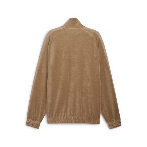 626712 67 OVERSIZED VELOUR TRACK JACKET