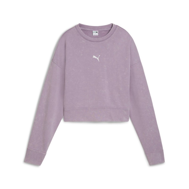 626799 30 DARE TO GYM2K RELAXED WASHED CREW TR