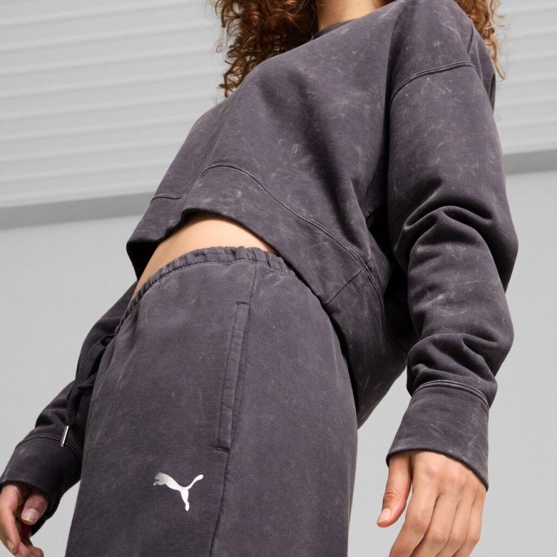 626799 69 DARE TO GYM2K RELAXED WASHED CREW TR