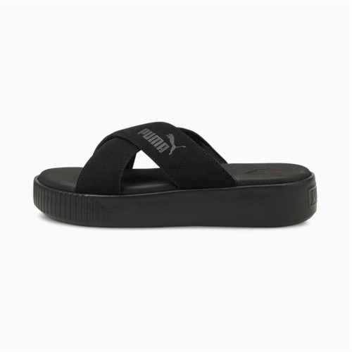 375105 01 PLATFORM SLIDE SUEDE
