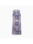 629832 47 DARE TO MESH AOP COLUMN DRESS