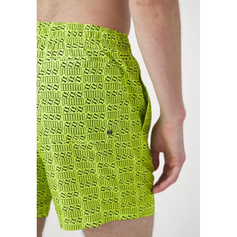 701225872 001 PUMA SWIM MEN LOGO PRINT MID SHORT