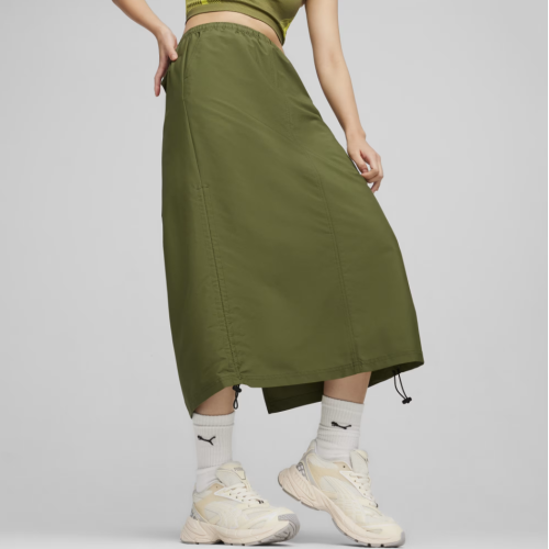 624293 33 DARE TO MIDI WOVEN SKIRT