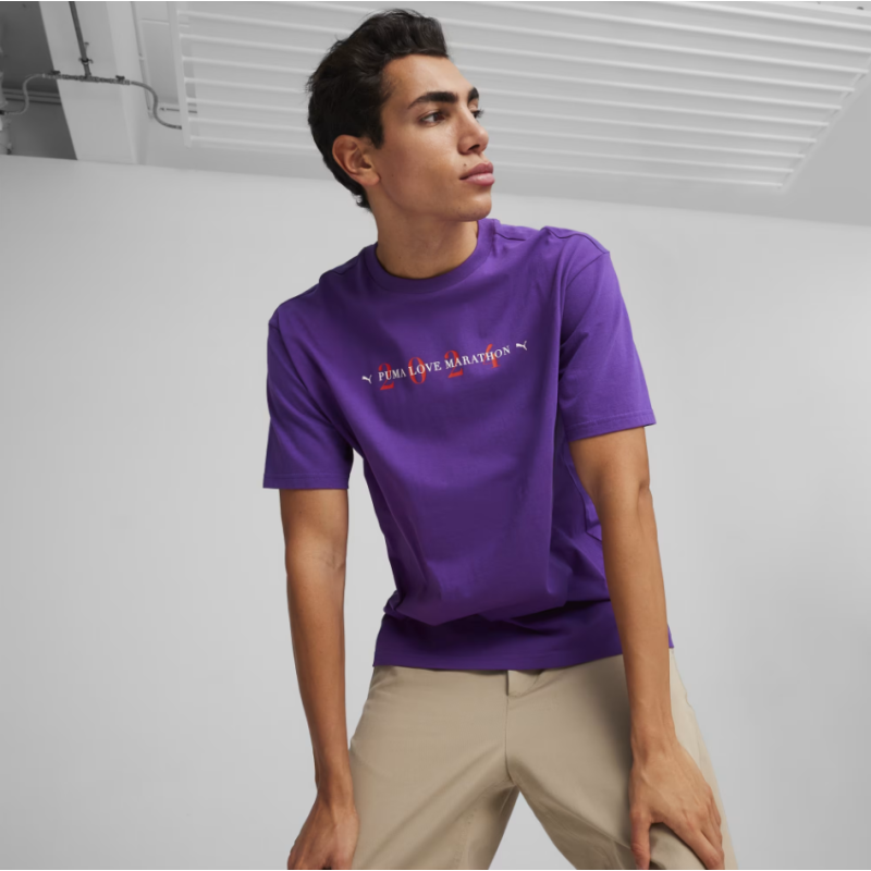 624407 50 CLASSICS LOVE MARATHON GRAPHIC TEE