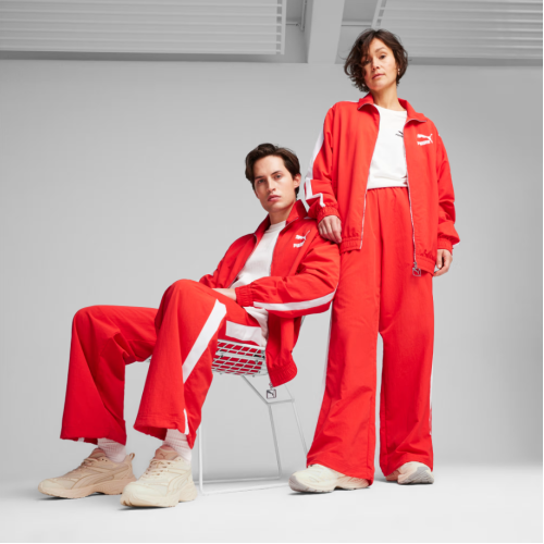 626913 11 T7 OVERSIZED WOVEN TRACK JACKET