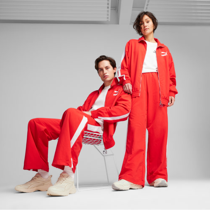 626913 11 T7 OVERSIZED WOVEN TRACK JACKET