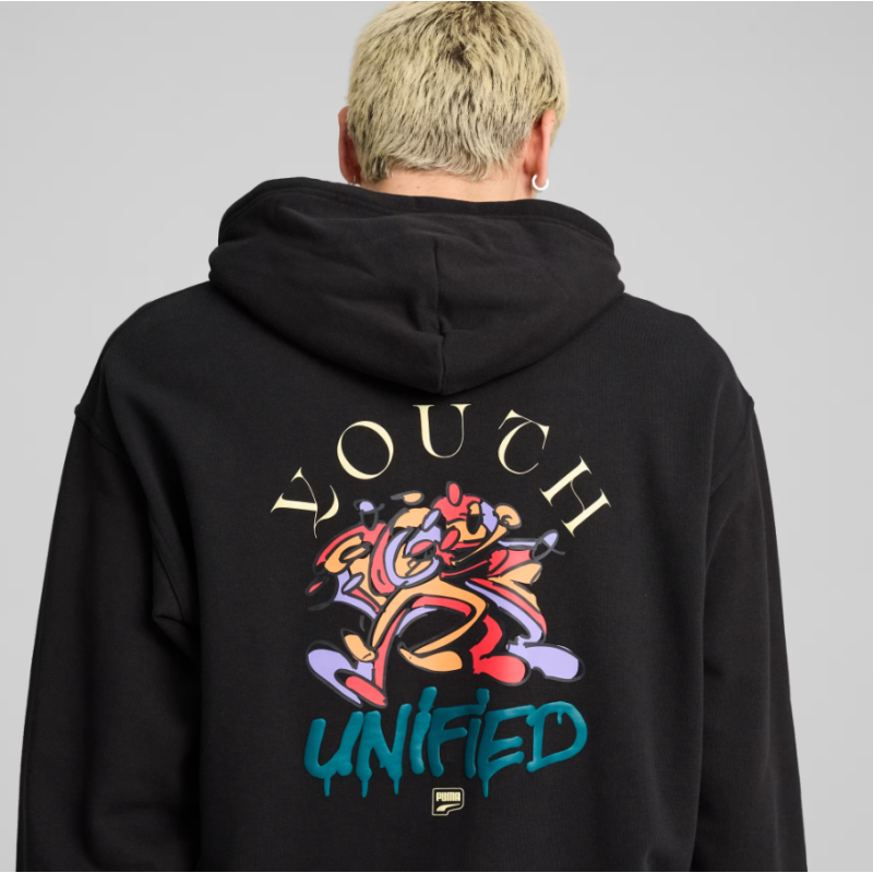 626748 01 DOWNTOWN GRAPHIC HOODIE TR