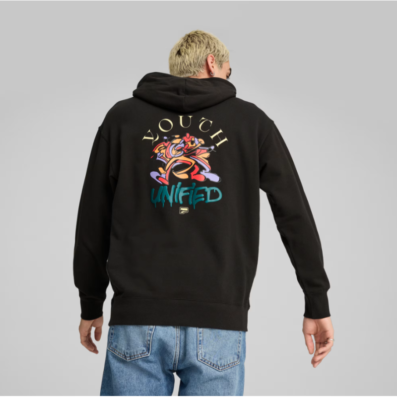 626748 01 DOWNTOWN GRAPHIC HOODIE TR