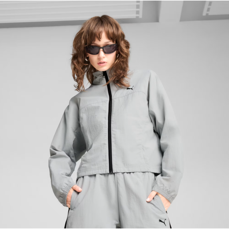 629807 10 DARE TO OVERSIZED ZIP-OFF JACKET