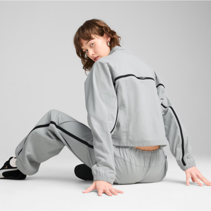 629807 10 DARE TO OVERSIZED ZIP-OFF JACKET