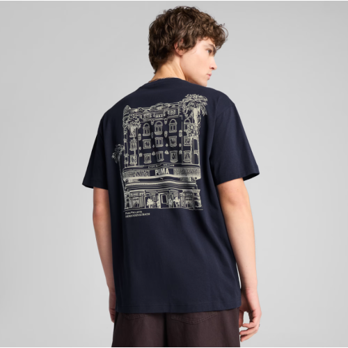 629636 16 GRAPHICS PUMA HOTEL RELAXED TEE