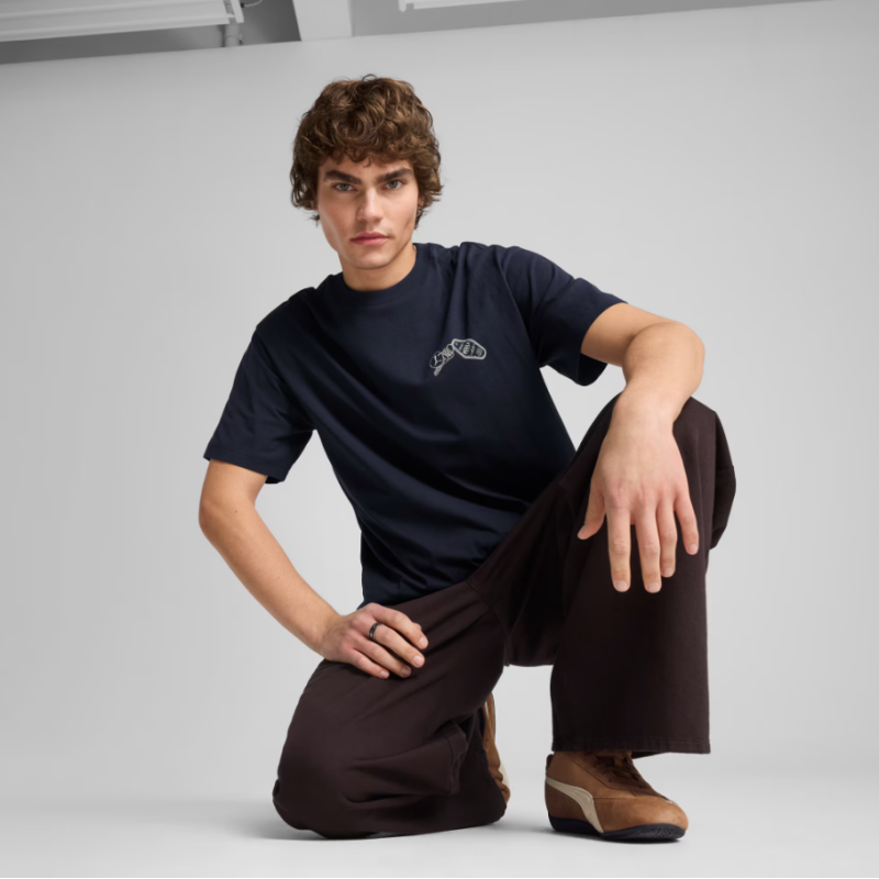 629636 16 GRAPHICS PUMA HOTEL RELAXED TEE
