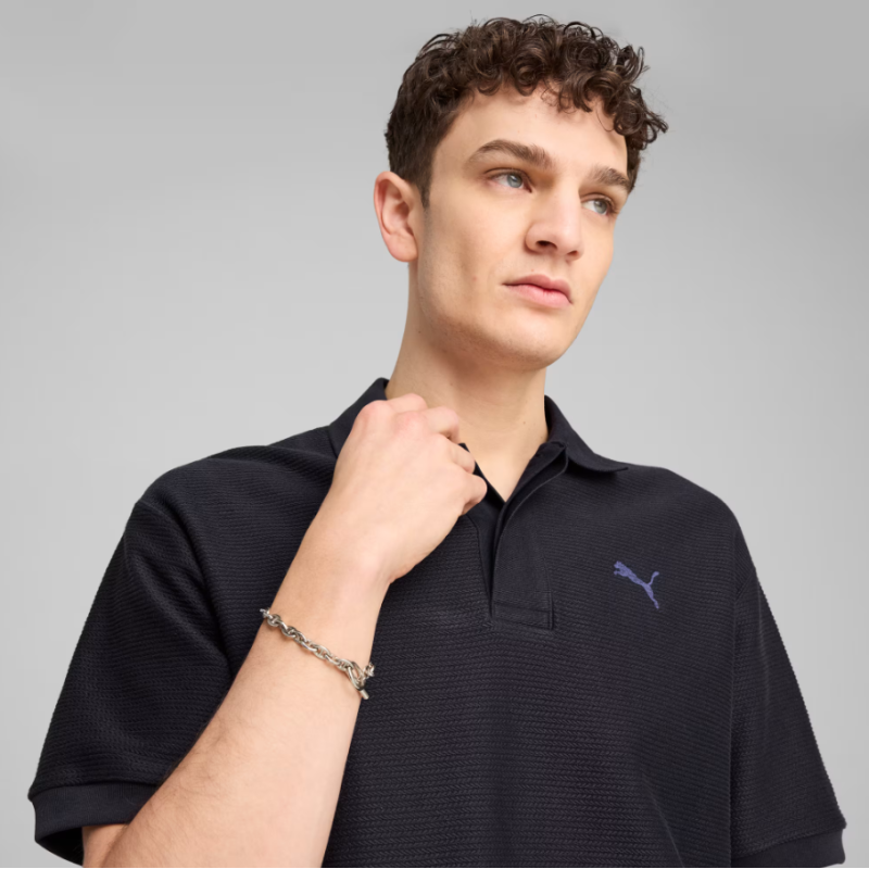 629670 16 PREMIUM ESS RELAXED JACQUARD POLO