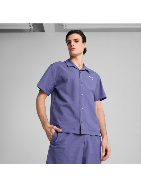 629663 46 WARDROBE ESS SEERSUCKER RELAXED SHIRT
