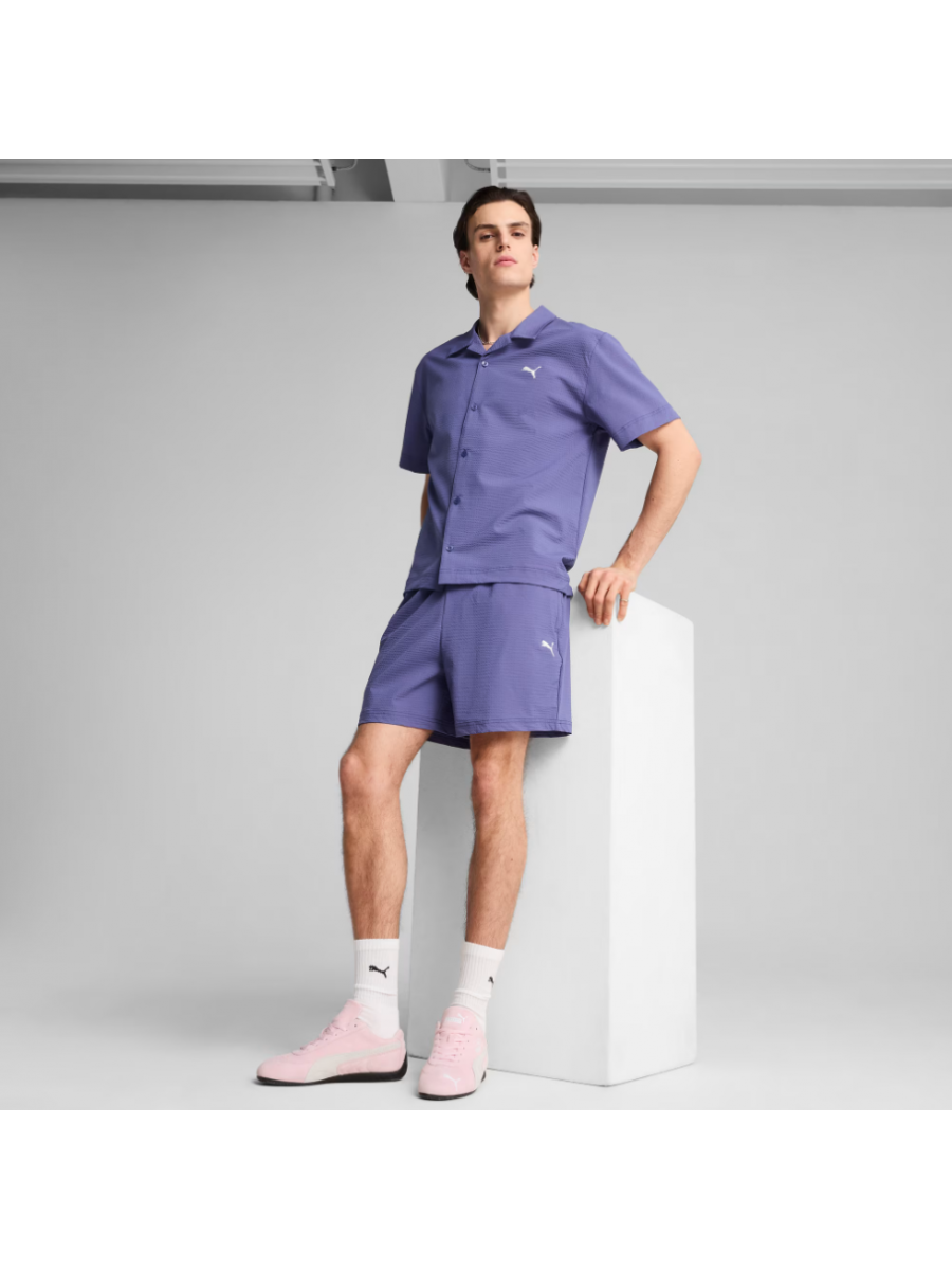 629665 46 WARDROBE ESS SEERSUCKER RELAXED SHORTS