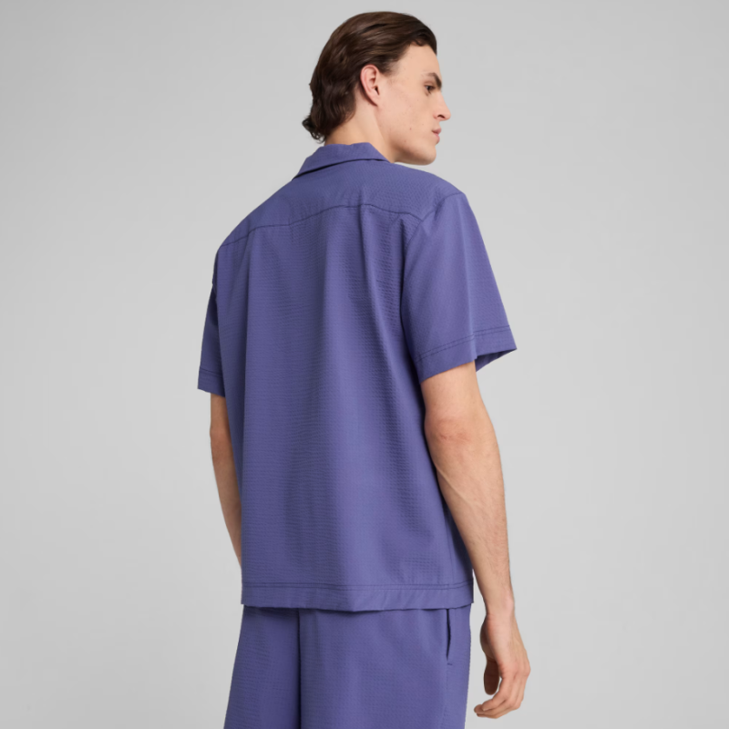 629663 46 WARDROBE ESS SEERSUCKER RELAXED SHIRT