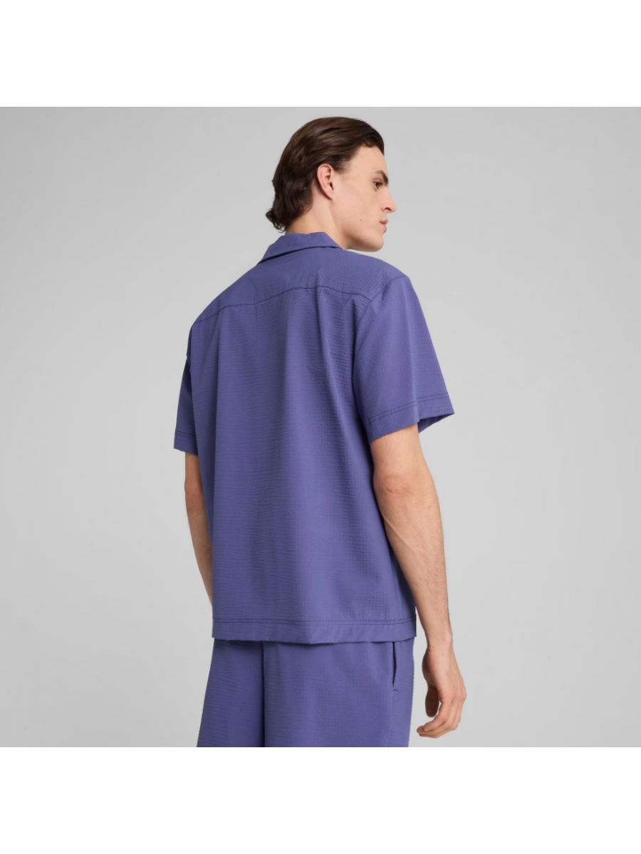 629663 46 WARDROBE ESS SEERSUCKER RELAXED SHIRT