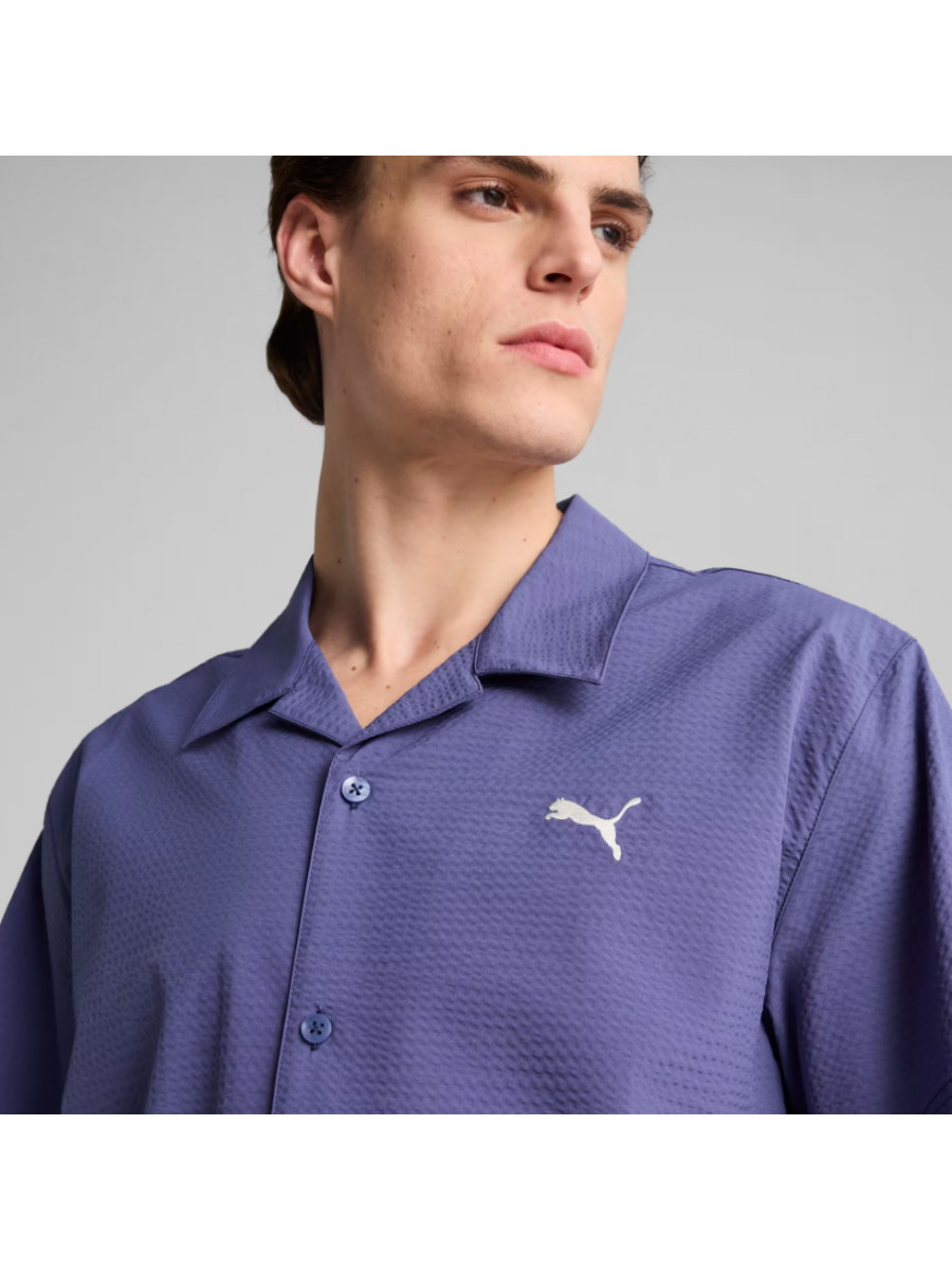 629663 46 WARDROBE ESS SEERSUCKER RELAXED SHIRT