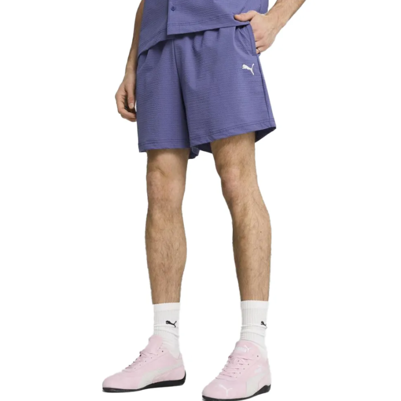 629665 46 WARDROBE ESS SEERSUCKER RELAXED SHORTS