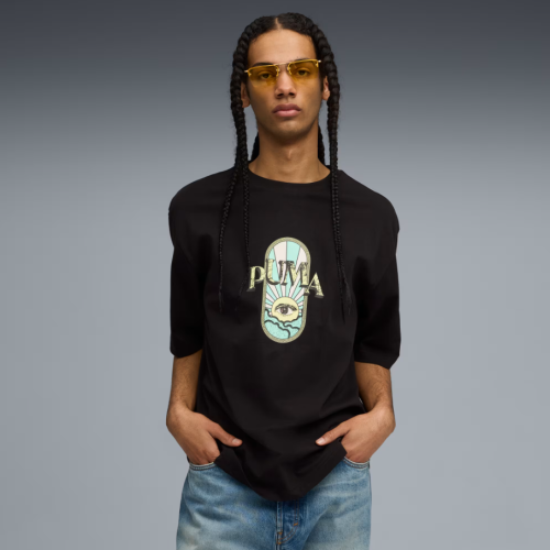 632118 01 GRAPHIC PUMA FEST BOXY TEE