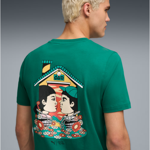 630706 74 PUMA X SQUID GAME GRAPHIC TEE