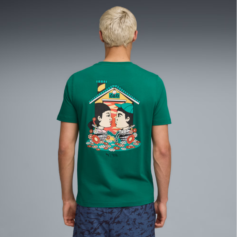 630706 74 PUMA X SQUID GAME GRAPHIC TEE