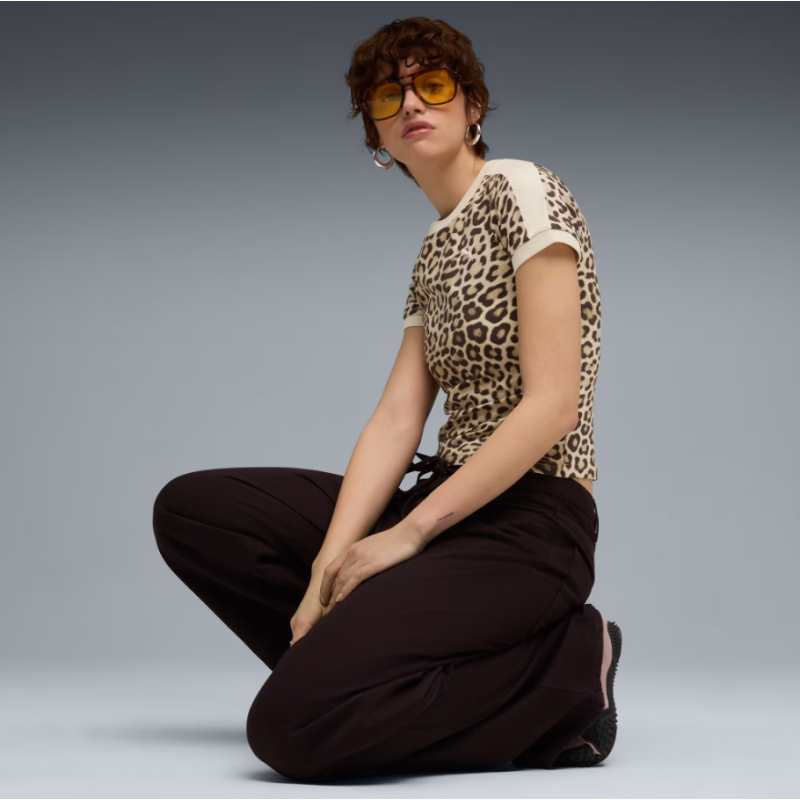 632135 91 LEO LUXE AOP SLIM TEE