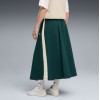 633438 75 T7 WOVEN MIDI SKIRT