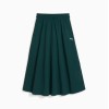 633438 75 T7 WOVEN MIDI SKIRT