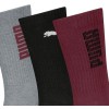 701233658 004 PUMA UNISEX RIB LOGO CREW SOVK 3P