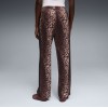 634564 01 LEO LUXE AOP TRACK PANTS OP