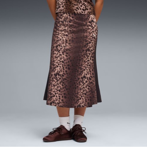 634565 01 T7 LEO LUXE AOP MIDI SKIRT