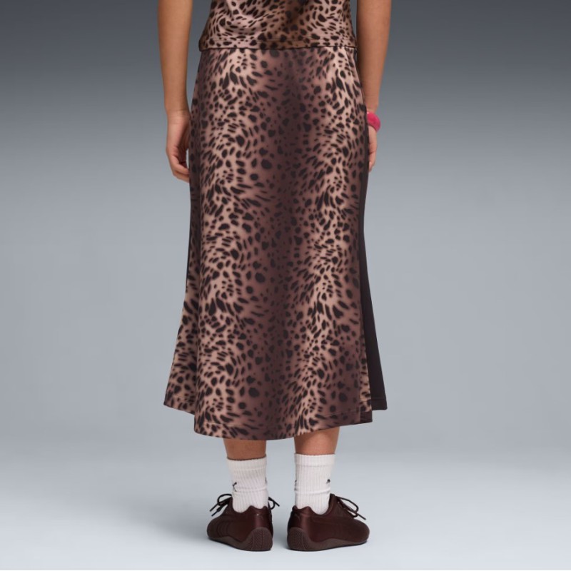 634565 01 T7 LEO LUXE AOP MIDI SKIRT