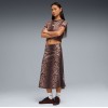 634565 01 T7 LEO LUXE AOP MIDI SKIRT
