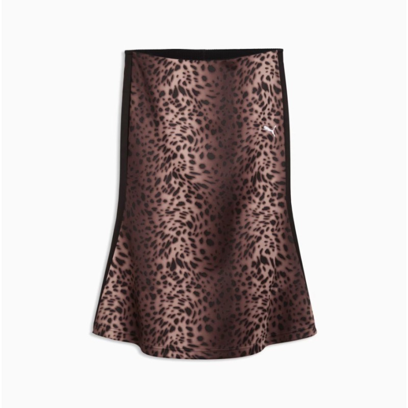 634565 01 T7 LEO LUXE AOP MIDI SKIRT