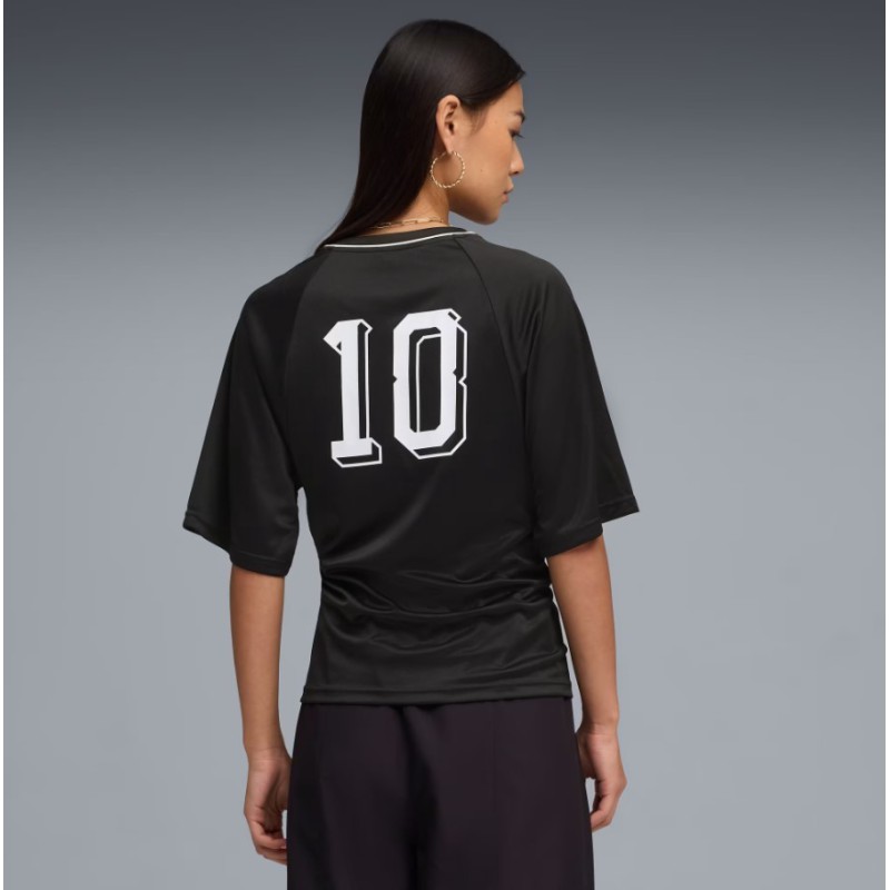 634624 01 FUTURE PUMA ARCHIVE FITTED WAIST FOOTBALL JERSEY