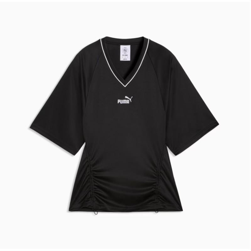 634624 01 FUTURE PUMA ARCHIVE FITTED WAIST FOOTBALL JERSEY