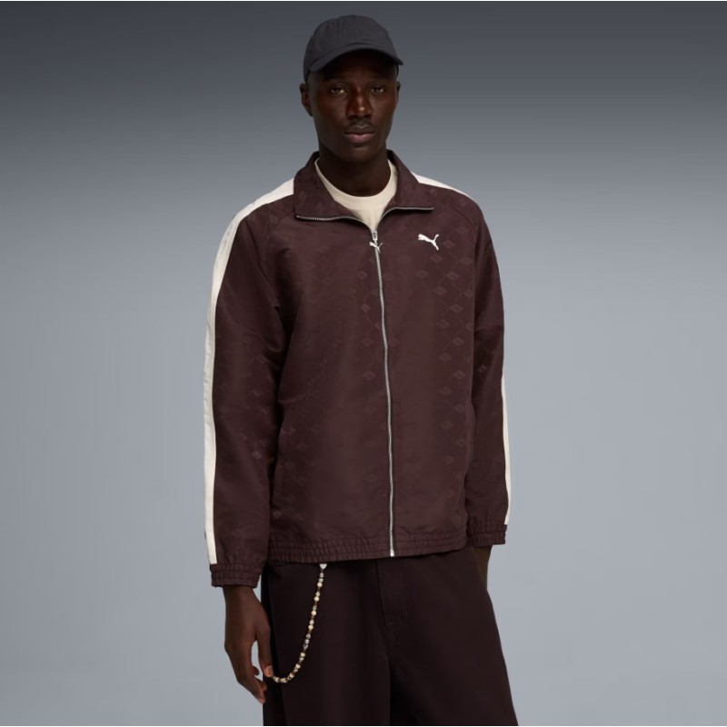 634398 31 JACQUARDED WOVEN RELAXED TRACK