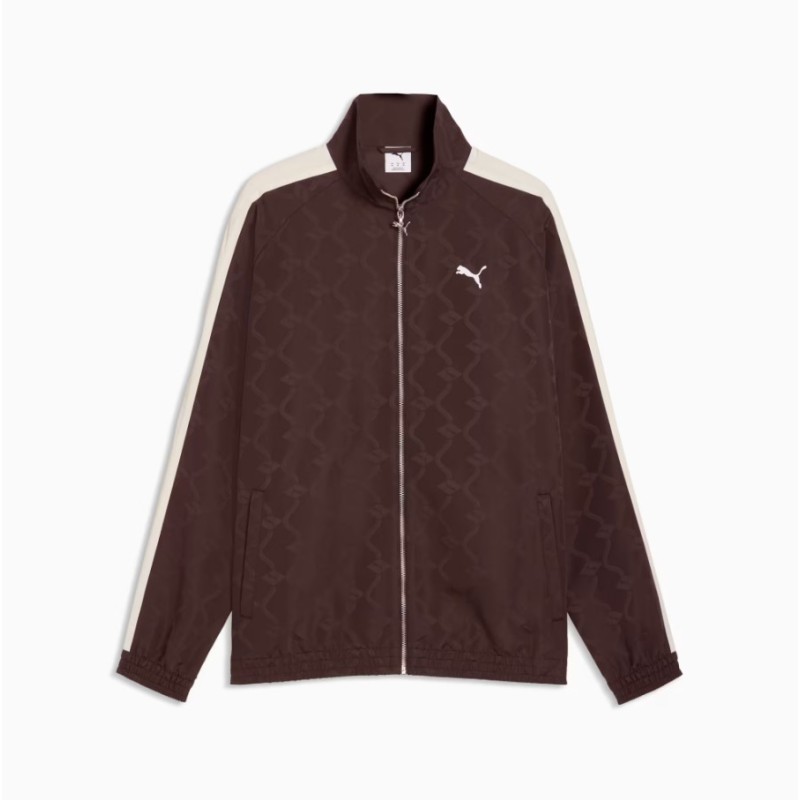 634398 31 JACQUARDED WOVEN RELAXED TRACK