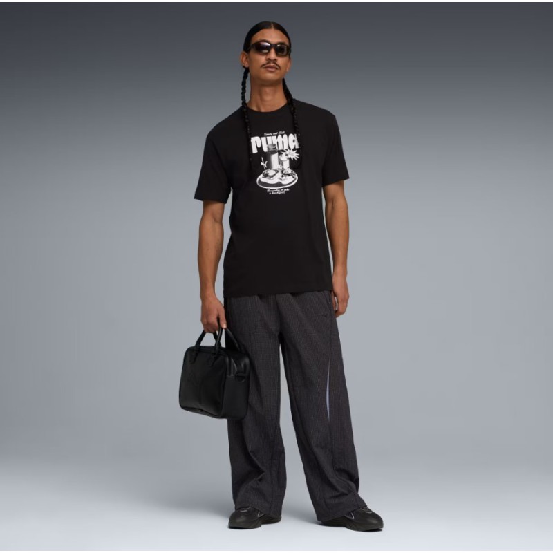 634432 01 GRAPHIC RELAXED BREAKFAST TEE